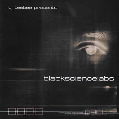 Blacksciencelabs album by Teebee - Drum and Bass Cover Art