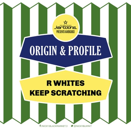 R Whites album by AC13, Origin & Profile - Drum and Bass Cover Art