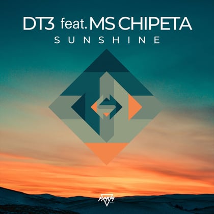 Sunshine album by DT3 - Drum and Bass Cover Art