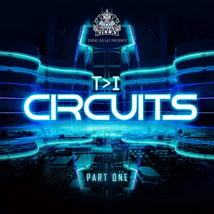 Circuits Part 1 album by Kolectiv & T>I - Drum and Bass Cover Art
