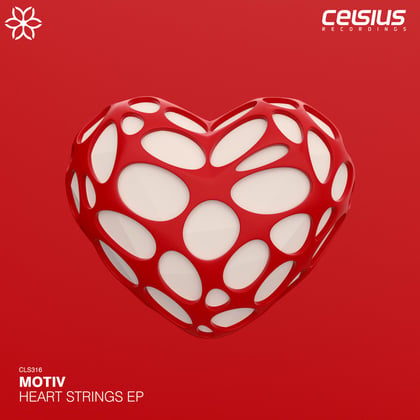Heart Strings EP album by Luke Truth & Motiv - Drum and Bass Cover Art