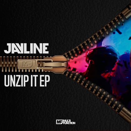 Unzip It album by Jayline - Drum and Bass Cover Art