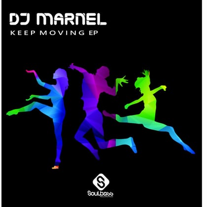 Keep Moving album by DJ Marnel - Drum and Bass Cover Art