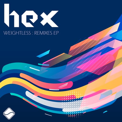 Weightless Remixes EP album by Hex - Drum and Bass Cover Art