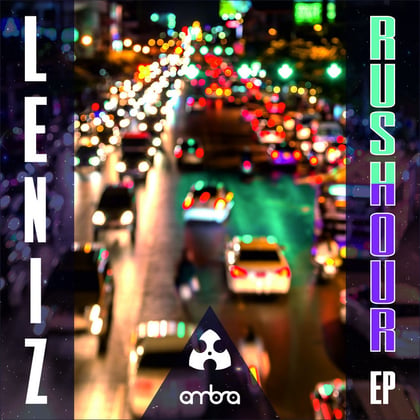 Rush Hour EP album by Leniz - Drum and Bass Cover Art