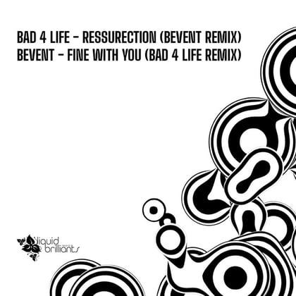 Ressurection / Fine With You album by Bevent - Drum and Bass Cover Art