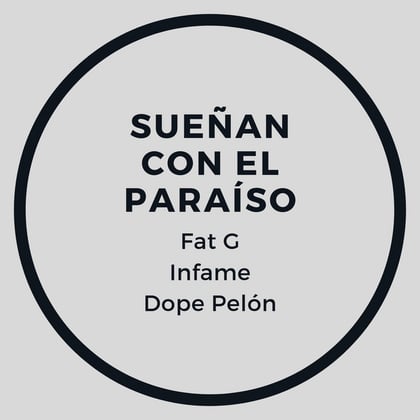 Sueñan Con el Paraíso album by Infame - Drum and Bass Cover Art