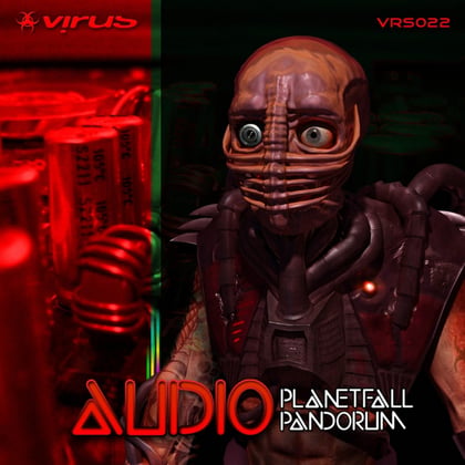 Planet Fall / Pandorum album by Screamarts & Audio - Drum and Bass Cover Art