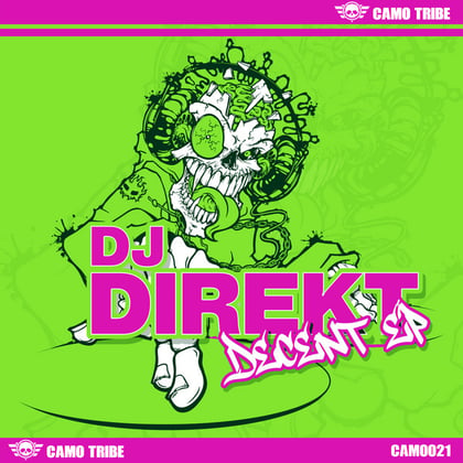 Decent EP album by DJ Direkt - Drum and Bass Cover Art