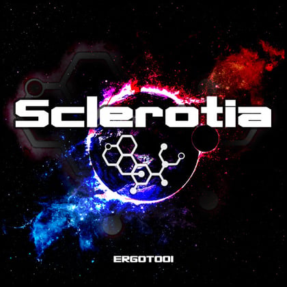 Sclerotia album by Hellnegative - Drum and Bass Cover Art