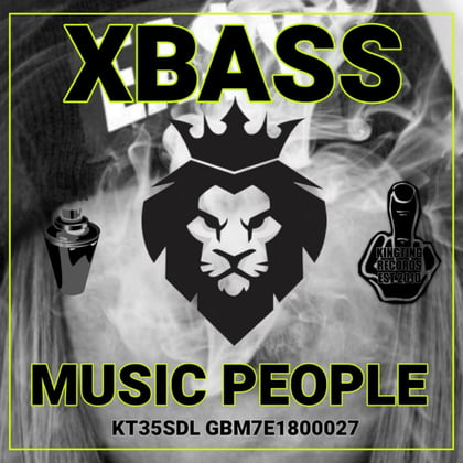 Music People album by X-Bass - Drum and Bass Cover Art