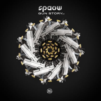Gun Story EP album by Spaow - Drum and Bass Cover Art
