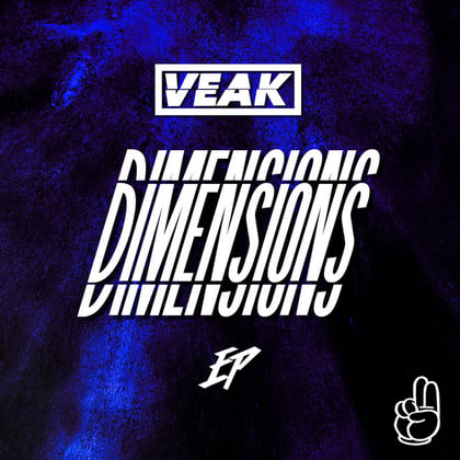 Dimensions EP album by Salaryman & Veak - Drum and Bass Cover Art