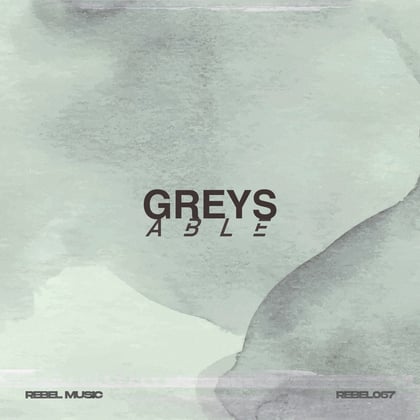 Greys EP album by ABLE - Drum and Bass Cover Art