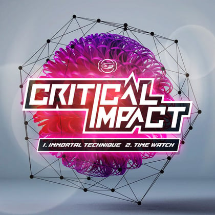 Immortal Technique / Time Watch album by Critical Impact - Drum and Bass Cover Art