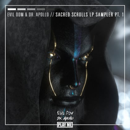 Sacred Scrolls LP Sampler, Pt. 1 album by Dr. Apollo - Drum and Bass Cover Art