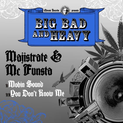 Moving Sound / You Don't Know Me album by Majistrate & MC Funsta - Drum and Bass Cover Art