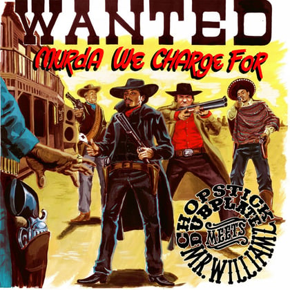 Wanted - Murda We Charge For album by Chopstick Dubplate - Drum and Bass Cover Art