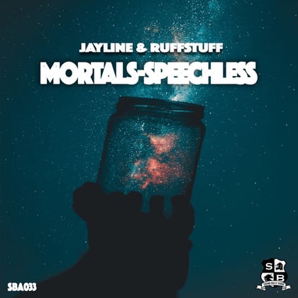 Mortals / Speechless album by Jayline - Drum and Bass Cover Art