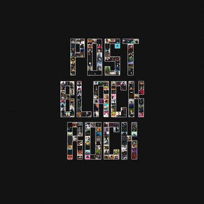 Post Black Rock album by BlackRock - Drum and Bass Cover Art