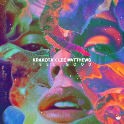 Feel Good album by Krakota & Lee Mvtthews - Drum and Bass Cover Art