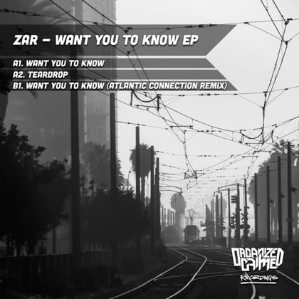 Want You To Know EP album by Zar - Drum and Bass Cover Art