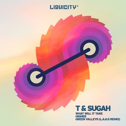 Higher EP album by Cyantific & T & Sugah - Drum and Bass Cover Art