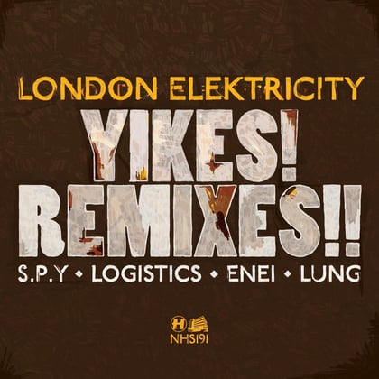 Yikes! Remixes!! album by S.P.Y & London Elektricity - Drum and Bass Cover Art