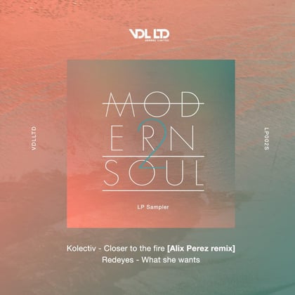 Modern Soul 2 LP Sampler album by Brijawa, Kolectiv & Redeyes - Drum and Bass Cover Art
