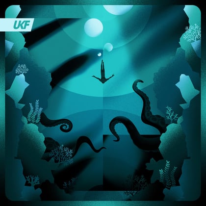 Underwater album by Subsonic - Drum and Bass Cover Art