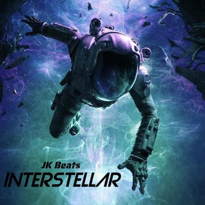 INTERSTELLAR album by JK Beats - Drum and Bass Cover Art