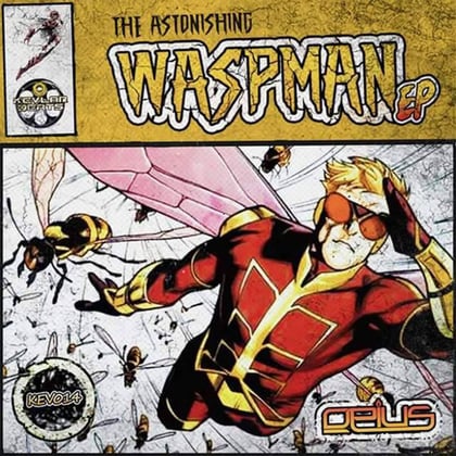 The Waspman E.P. album by Opius - Drum and Bass Cover Art