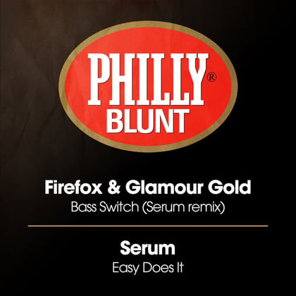 Bass Switch (Serum Remix) / Easy Does It album by Serum, Firefox & Glamour Gold - Drum and Bass Cover Art