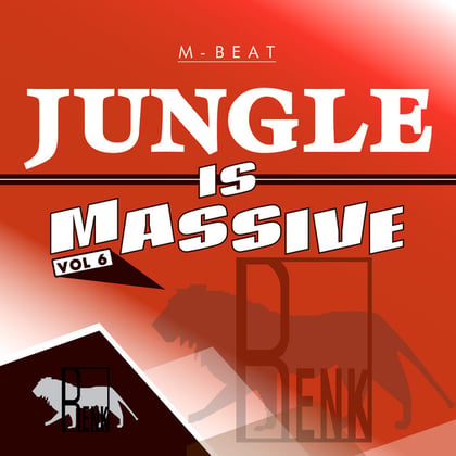 Jungle is Massive, Vol. 6 album by M-Beat - Drum and Bass Cover Art