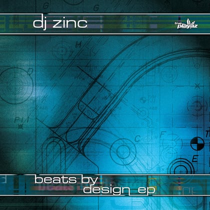 Beats by Design album by DJ Zinc - Drum and Bass Cover Art