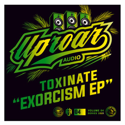 Exorcism EP album by Toxinate - Drum and Bass Cover Art