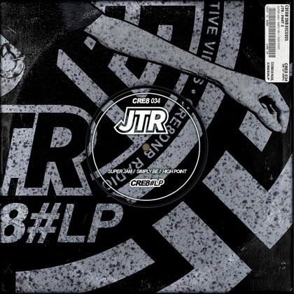 CRE8LP Part 2 album by JTR - Drum and Bass Cover Art