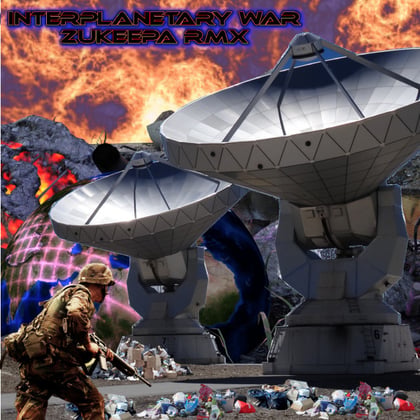 Interplanetary War (ZuKeepa Rmx) album by Esym - Drum and Bass Cover Art