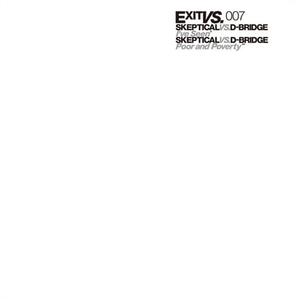 Exitvs007 album by Skeptical & dBridge - Drum and Bass Cover Art