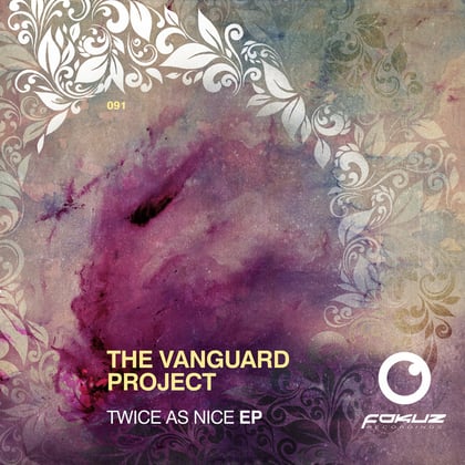 Twice As Nice EP album by The Vanguard Project - Drum and Bass Cover Art