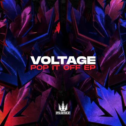 Pop It Off EP album by Voltage - Drum and Bass Cover Art