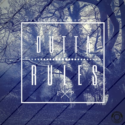 Rules album by Decoder & Dutta - Drum and Bass Cover Art