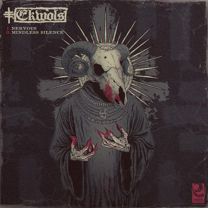 Nervous / Mindless Silence album by Ekwols - Drum and Bass Cover Art