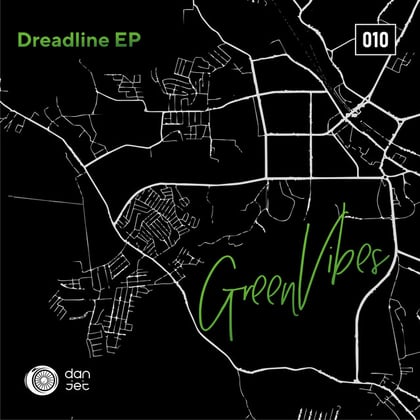 Dreadline album by Green Vibes - Drum and Bass Cover Art