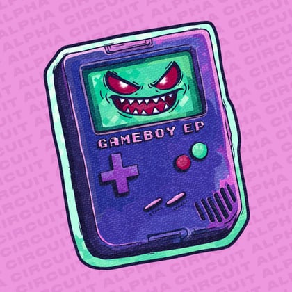 Gameboy EP album by DJ Limited - Drum and Bass Cover Art