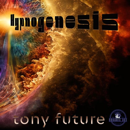 Hypnogensis album by Tony Future - Drum and Bass Cover Art