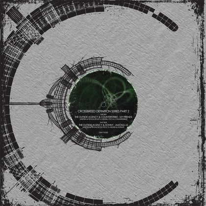 Crossbreed Definition Series Part 2 album by The Outside Agency - Drum and Bass Cover Art