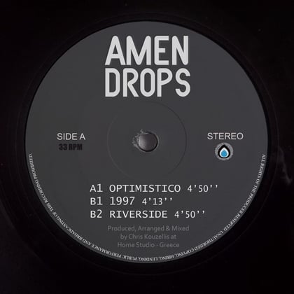 Amen Drops 03 album by MSDOS - Drum and Bass Cover Art