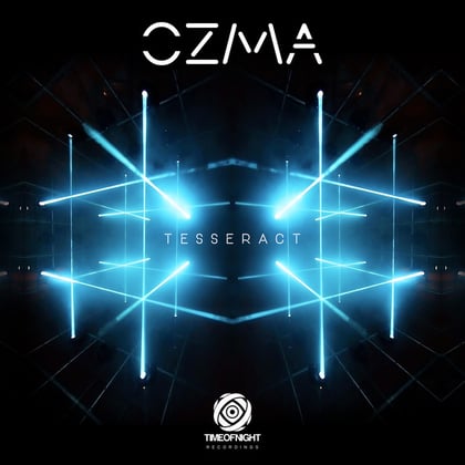 Tesseract album by Ozma & DJ Ink - Drum and Bass Cover Art