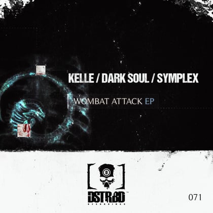 Wombat Attack EP album by Dark Soul - Drum and Bass Cover Art